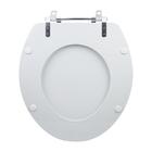 Tampa Vaso Sanitário Poliester Acrilico Azalea Branco Para Ba