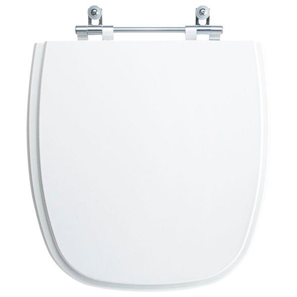 Tampa Vaso Sanitário Poliester Acrilico Fit Branco Para Bacia