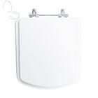 Tampa Vaso Sanitário Poliester Acrilico Lirio Branco Para Bac