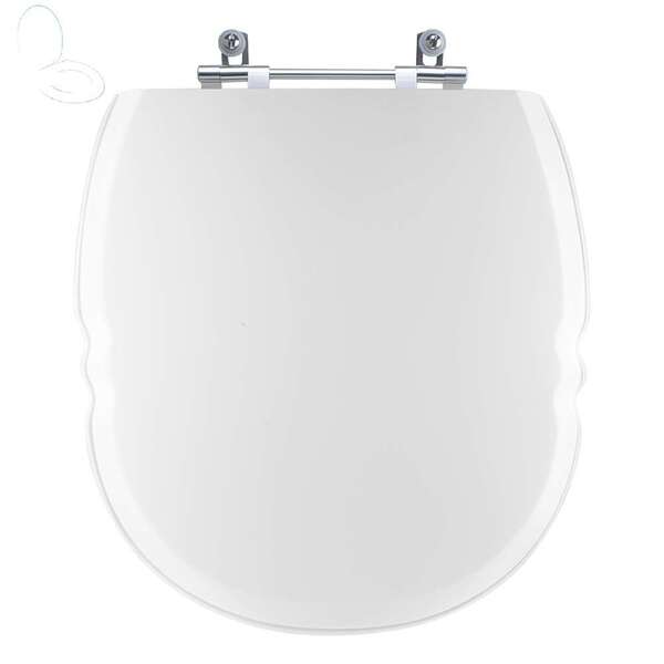 Tampa Vaso Sanitário Poliester Acrilico Massima Branco Para B