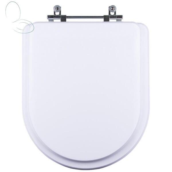 Tampa Vaso Sanitário Poliester Acrilico Nexo Branco Para Baci