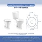 Tampa Vaso Sanitário Poliester Acrilico Porto Branco Para Bac