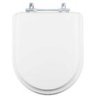 Tampa Vaso Sanitário Poliester Acrilico Smart Branco Para Bac