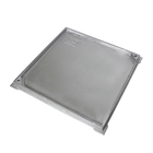 Tampão Alumínio com Aro Simples Rebaixado 50x50cm GDA