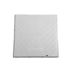 TAMPÃO C/ARO SMPLES BRANCO 50x50cm ODEM