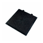 Tampão com Aro 20x20cm Articulado Preto Odem