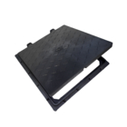 Tampão com Aro 30x30cm Articulado Preto Odem