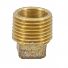 Tampão Latão Roscável Água Quente e Fria 15mm ou 1/2" Ramo