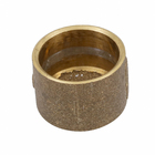 Tampão Latão Liso Água Quente e Fria 28mm ou 1" Ramo