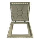 Tampão Porta Casa De Máquina 80x80 Articulado Rebaixado C- Gr