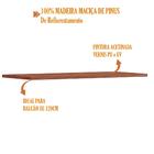 Tampo 120 Cm Madeira Maciça 1185t Bronze Fnt