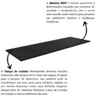 Tampo Balcão Cozinha Pia Mdp Preto Fosco 160 Cm Patrícia