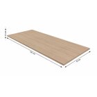 Tampo Balcão De Pia 120cm  Carvalho