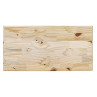 Tampo Retangular Chanfrado de Madeira Pinus 25mm Natural 120x80cm Settis