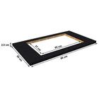 Tampo De Balcao Para Cooktop 5 Bocas 80cm Evidence 17505 Pln