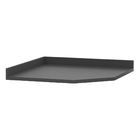 Tampo de Cozinha Canto Diagonal 76cm Preto TXT Madeira Cannes Prime Luciane