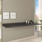 Tampo de Madeira MDP Requinte Portoro 180cm Caemmun