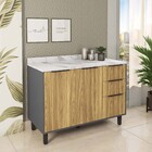 Tampo de Madeira MDP Requinte Thasos 120cm Caemmun