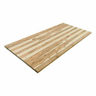 Tampo de Madeira Teca Retangular 60x120cm Natural Settis