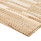 Tampo de Madeira Teca Retangular 80x160cm Natural Settis