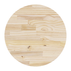 Tampo de Mesa de Madeira Natural Pinus 60x60cm Madvei