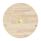 Tampo de Mesa de Madeira Natural Pinus 60x60cm Madvei