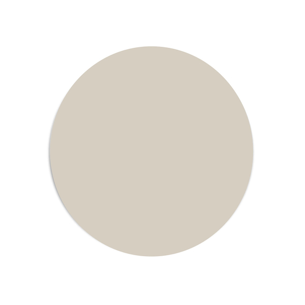 Tampo De Mesa Redondo Bistrô Laqueado 60 Cm - Off White