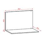 Tampo E Painel Para Balcao 80cm 3019art Ktp