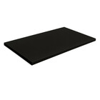 Tampo em MDP Retangular Preto 150X80X1,8cm Bemfixa