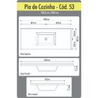 Tampo Granitado Ideal Para Área Gourmet/Churrasqueira Rorato