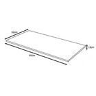 Tampo Karen 99 Cm Mdp Mármore Preto Peternella Moveis