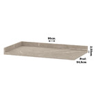 Tampo Luciane Canto Reto 95cm