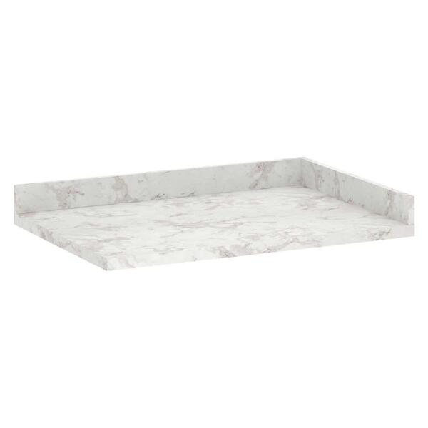 Tampo Luciane Canto Reto 95cm Marmore Bp