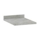 Tampo Madeira 40cm Concreto Luciane
