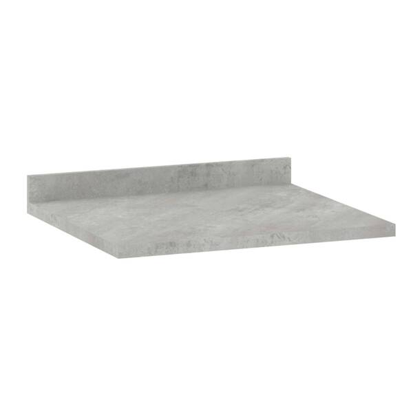 Tampo Madeira 60cm Concreto Luciane