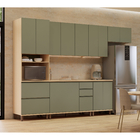 Tampo MDP Retangular Carvalho 25x53x120cm Domus Luciane