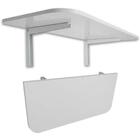Tampo Mesa Dobrável Suspensa 90x40 Cm Branca