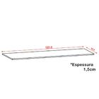 Tampo Para Balcao 120cm 296 Ktp