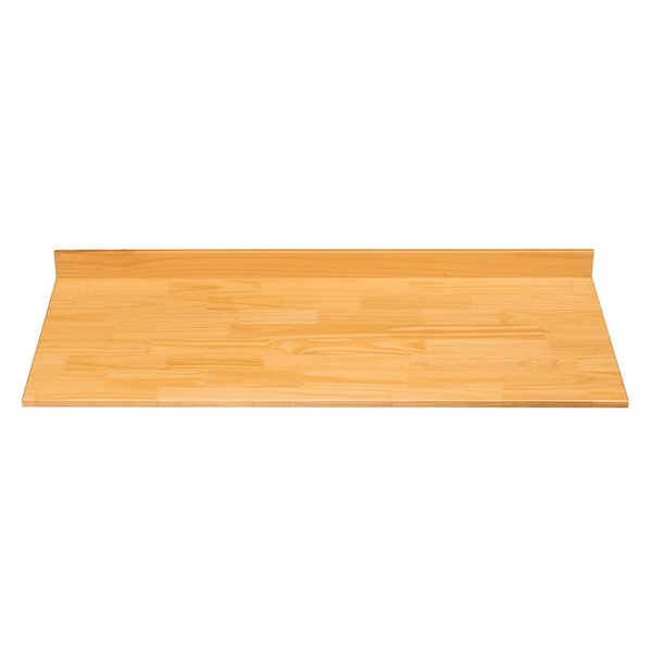 Tampo Para Balcão 120cm Madeira Maciça Ikigai  Carvalho