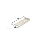 Tampo Para Balcão 200mm Henn - Calcare