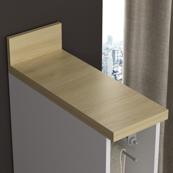 Tampo Para Balcão 20cm X 52cm 100% Mdf Carvalho Tropical