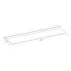 Tampo Para Balcão 240cm Berlim Preto Bp