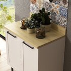 Tampo Para Balcão 80cm 100% Mdf 80cm Carvalho Tropical