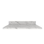 Tampo Para Balcão 80x52 Cm Mármore Cz Branco