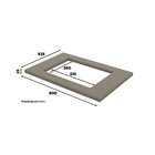 Tampo Para Balcão Cooktop 80cm Henn