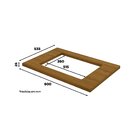 Tampo Para Balcão Cooktop 80cm Henn