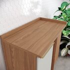 Tampo Para Balcão De Canto Reto Yasmin Espresso Móveis Nature