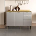 Tampo Para Balcão De Cozinha 120cm Ibiza Louro Freijó