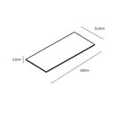 Tampo Para Balcão De Cozinha 120cm Verace Espresso Móveis Mar