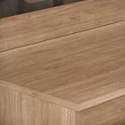 Tampo Para Balcão De Cozinha 150cm Mdp Castanho - Lumil